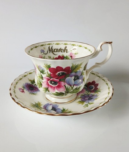 Tazza tè piattino royal - tazza,