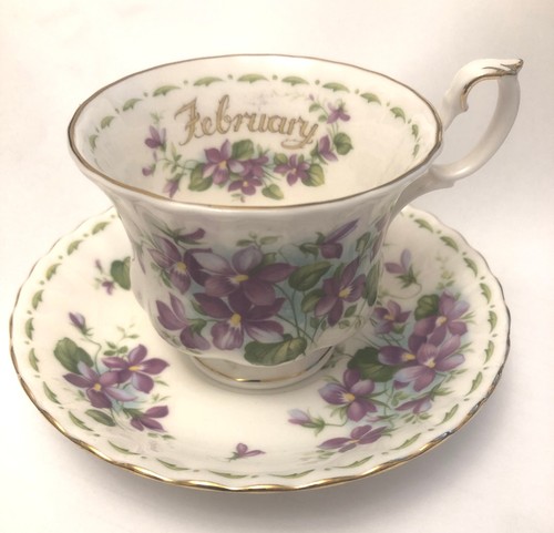 Tazza piattino vintage - piattino, royal